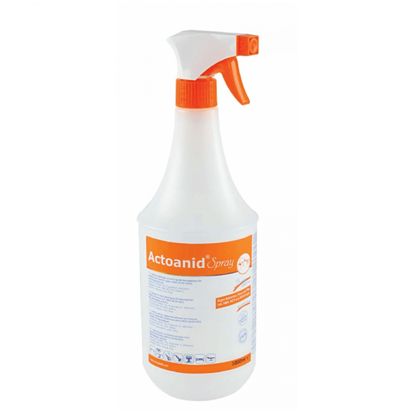 Actoanid Spray/Foam      Kullanıma Hazır Aldehitsiz Hızlı Etkili Tıbbi Cihaz Yüzeyi Dezenfektanı